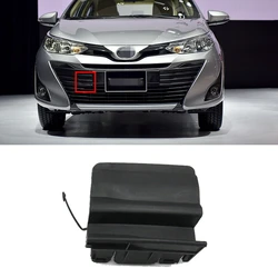 For Toyota Vios Yaris Sedan 2018 2019 Front Bumper Towing Hook Cover Lid Trailer Cap Shell