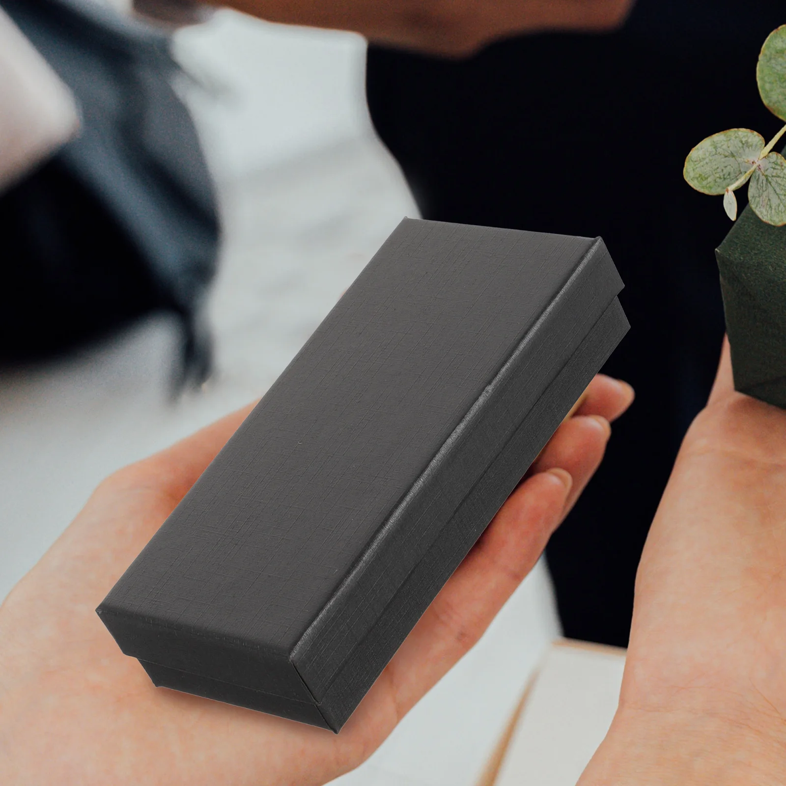 Watch Storage Box 5pcs Single Watch Box Paper Watch Holder Sponge Jewelry Organizer Rectangular Necklace Bracelet gift Packaging Box