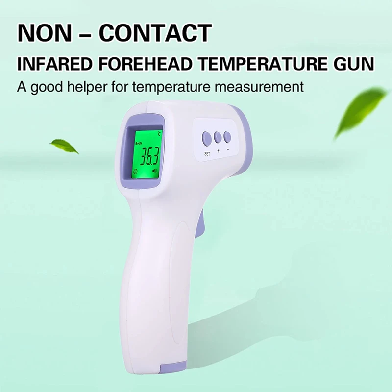 Infrared Thermometer Human Body/Forehead Non-Contact Temperature Digital IR Thermometers High Fever Forehead Thermometer for digital thermometer