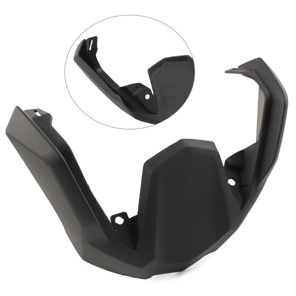 

Black Motorbike Front Fender Fairing Beak Extension Wheel Cover For BMW R1200GS ADV 2014 2015 2016 2017