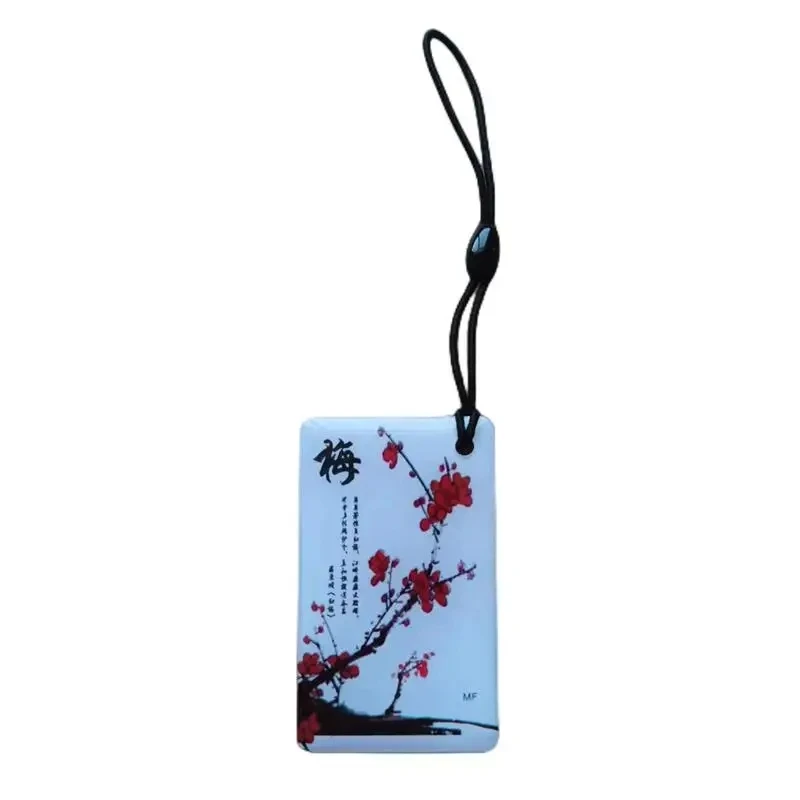 Multiple Choices 13.56MHz UID Writable Keyfobs Key Tag Changeable S50 NFC RFID IC Ring Key Card 1Pcs 6