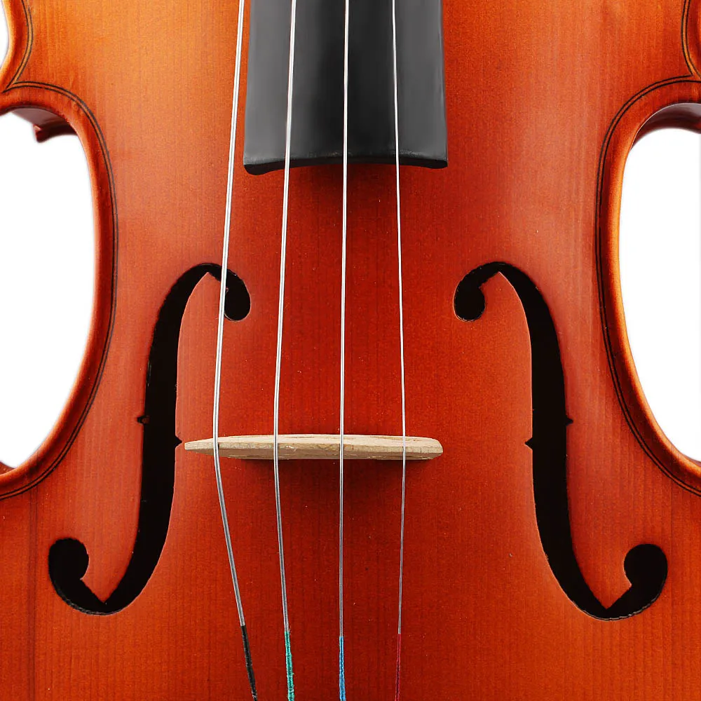 Astonvilla 16 Inch Viola Natural Acoustic Viola Spruce Panel With Case Bow Strings Shoulder Rest Tuner Cloth Accessories