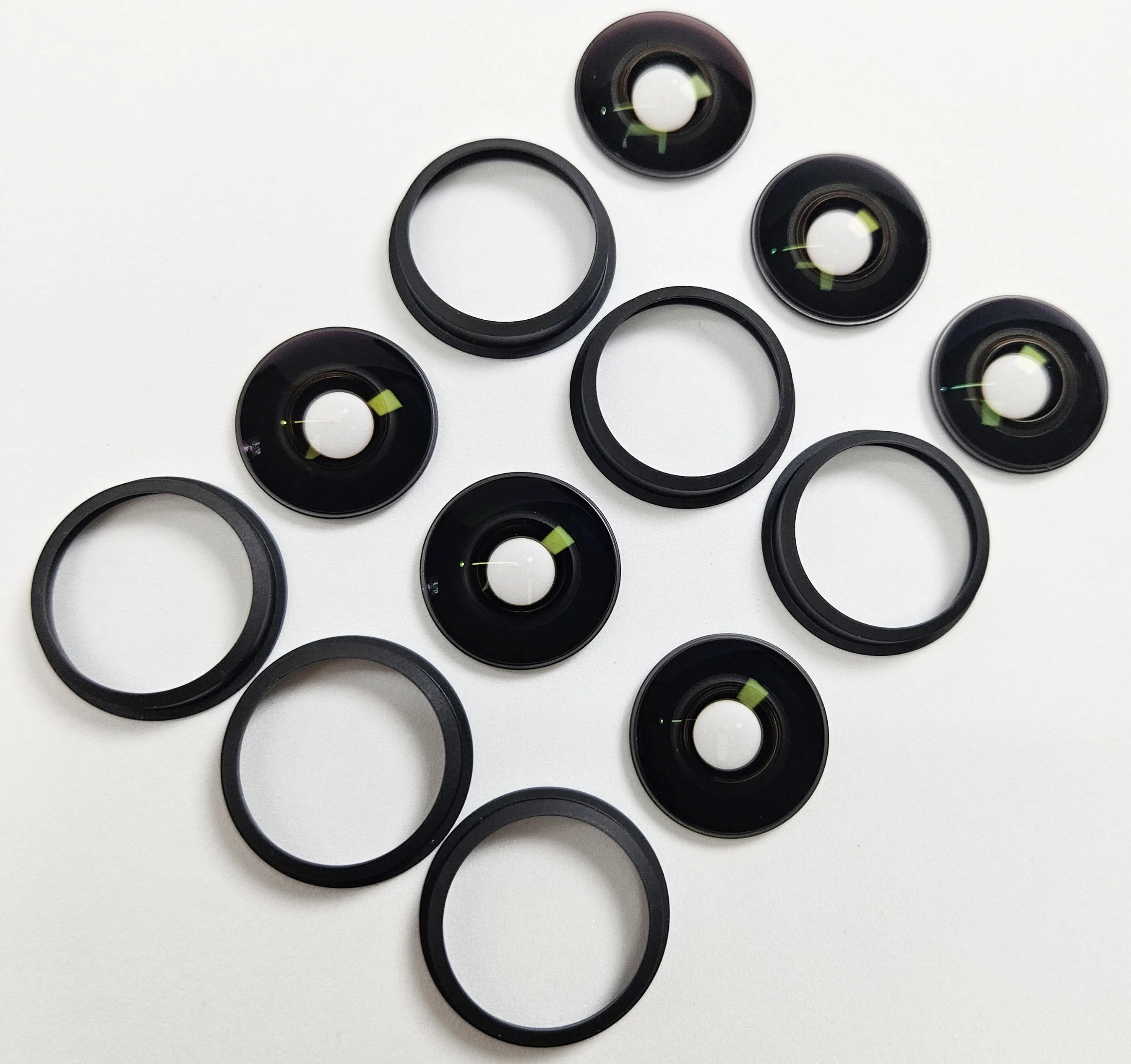 Lens Glass Replacement For Insta360 X3 Camera Repair Part 100% New with Base Universal front and behind Lenses 2
