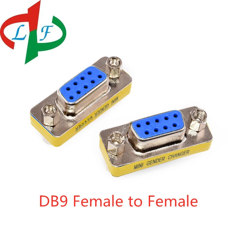 젠더 체인저 어댑터, RS232 콤 D-서브-수 암 VGA 플러그 커넥터, DB9 DB15 DB25, 3 열 15 핀, 2 개