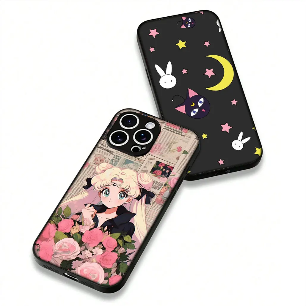 Sailor Cat Girl Moon Phone Case - Stylish Protective Cover