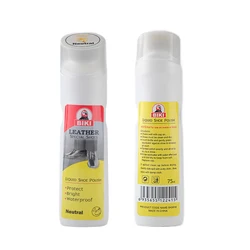 Premium Neutral Brown & Black Leather Care Shoe Polish Liquid Cleaner (Neutral)