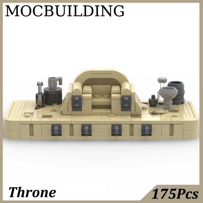 

Throne Diorama Display Stand Movie Scene MOC Building Block Bricks Toys for Kids Birthday Gift