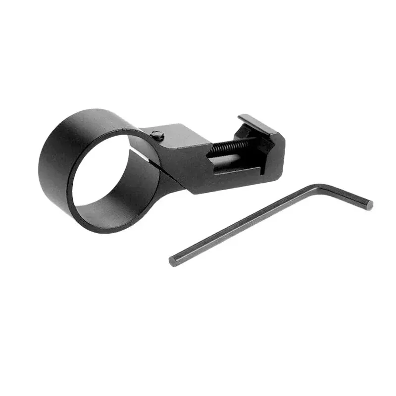 Ultralight 90 Degree Offset Side 1 Inch Ring Scope Mount Adapter Tube 20mm 7/8 Inch For Flashlight Torch Laser Hunting rifle scope mount ring rifle scope mount scope mount adapter flashlight scope mount rail adapter threaded adapter