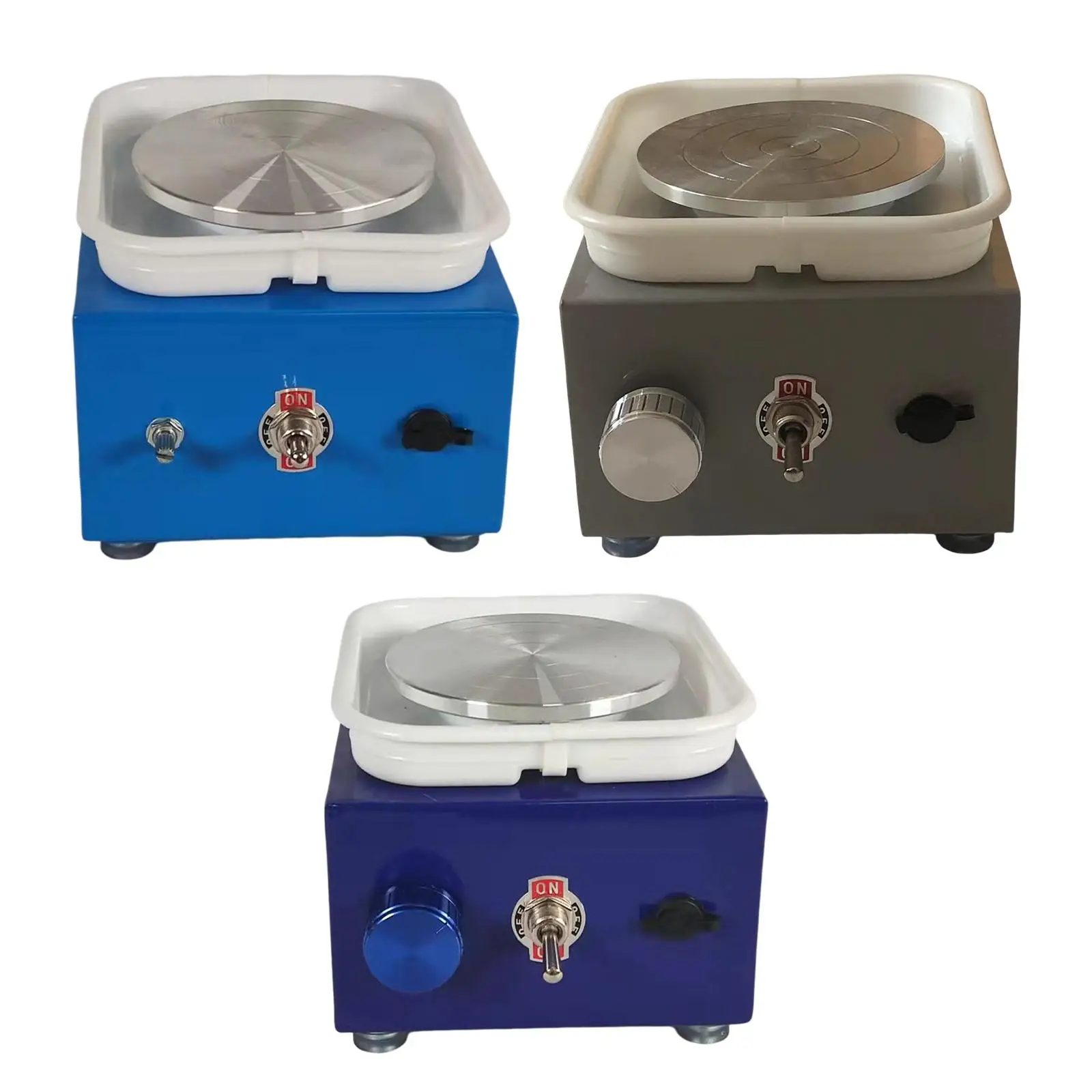 Electric Pottery Wheel DIY Sculpting Turntable Tray Ceramic Tool Clay Forming Machine For Adults Kids Home Use