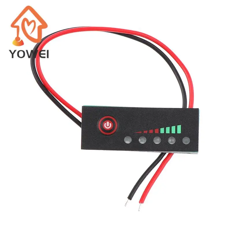 12V 1/2/3/4/5/6/7S 18650 Lipo Battery Indicator Tester LCD Display Meter
