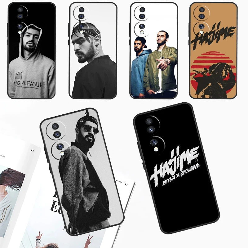 Искусственная кожа Miyagi endshskin для Honor Magic 6 Pro 5 Lite 50 70 90, чехол для Honor X8a X9a X7 X8 X9 X6a X7a X8b X9b