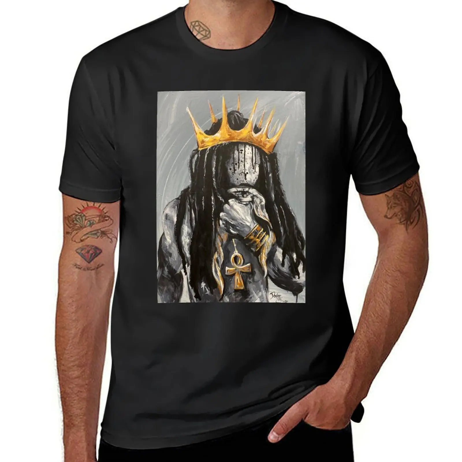 

Naturally King V T-Shirt summer top new edition men workout shirt