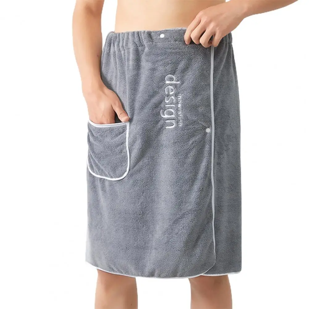 Men Bath Towel Wrap-around Men Towel Quick Dry Men's Bath Towel
