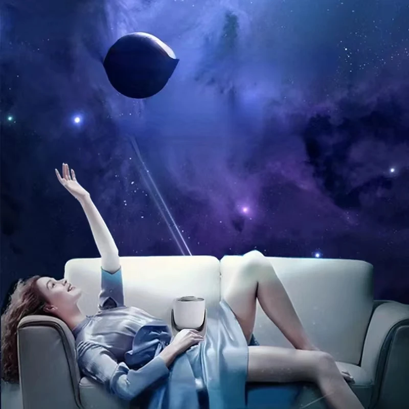 New 7 IN 1 LED Galaxy Projector 360° Rotate HD Rechargeable Starry Sky Star Night Light Nebula Projector Kids Ceiling Room Decor