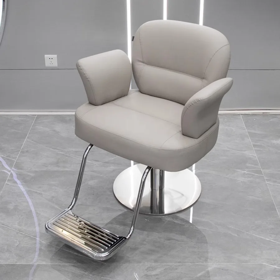 

Hydrolic Barber Chair Standing Mat Portable Professional Hair Salon Equipment Royal Barber Chair Makeup Artist Cadeira Furniture