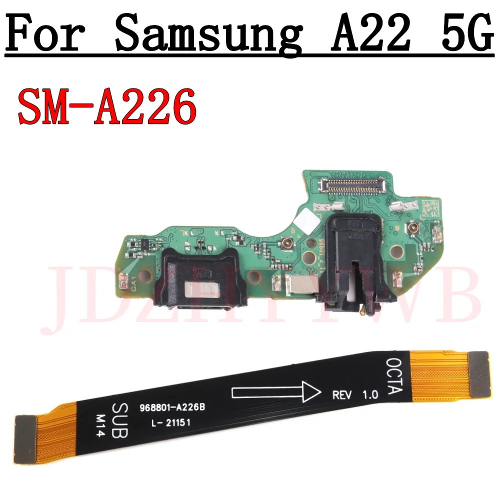 USB Charge Port Jack Dock Connector Charging Board for Samsung Galaxy A22 5G