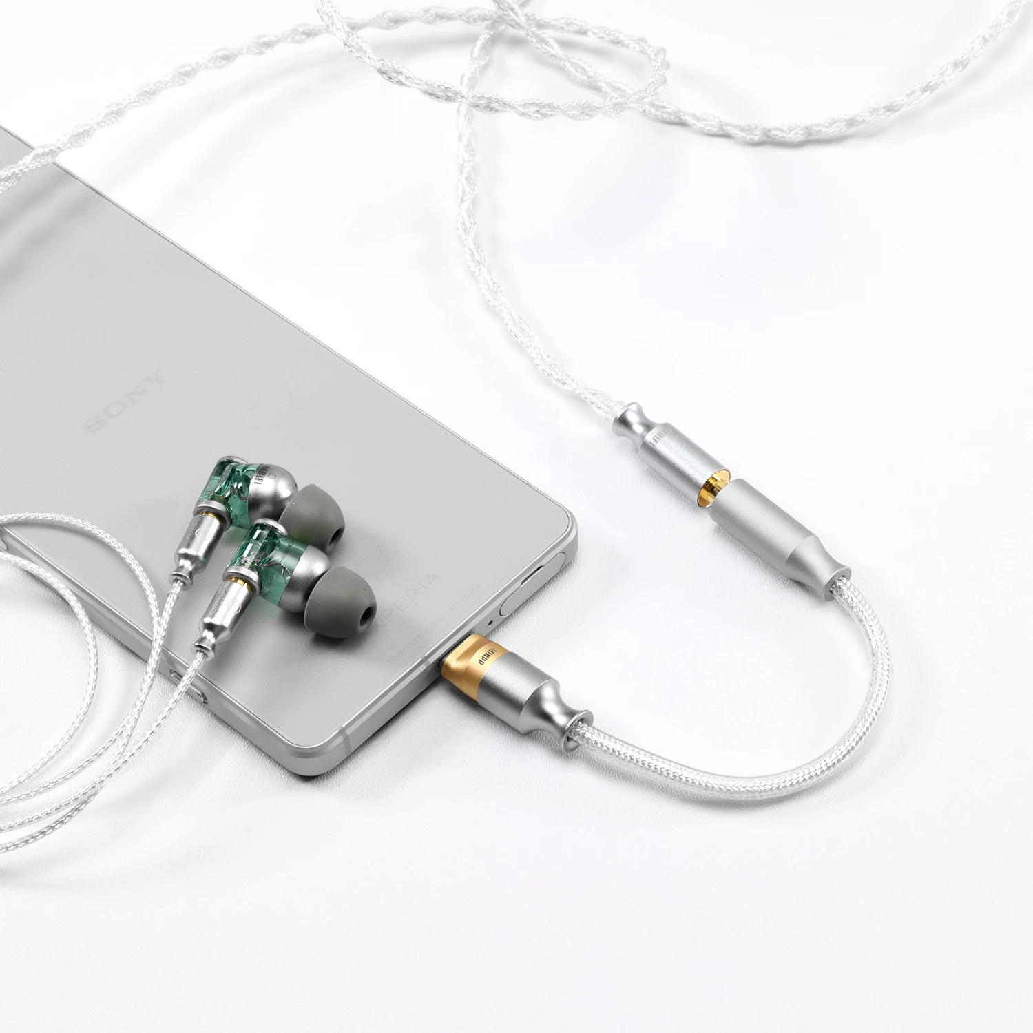 DD ddHiFi TC35CM2 USB-C to 3.5mm Hi-Res DAC & AMP Cable High-Fidelity Lossless Decoding Adapter Cable, Up to PCM 32bit/384kHz dac cables
