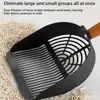 Steel Cat Litter Scoop Long Handle Pet Waste Shovel Cleaning Tool For Tofu Sand Litter Box Cats Supplies 2