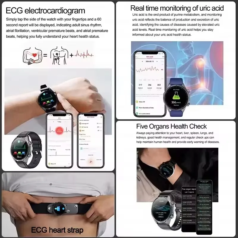 Smart Watch 2025 New CES Science Sleep Aid for Men