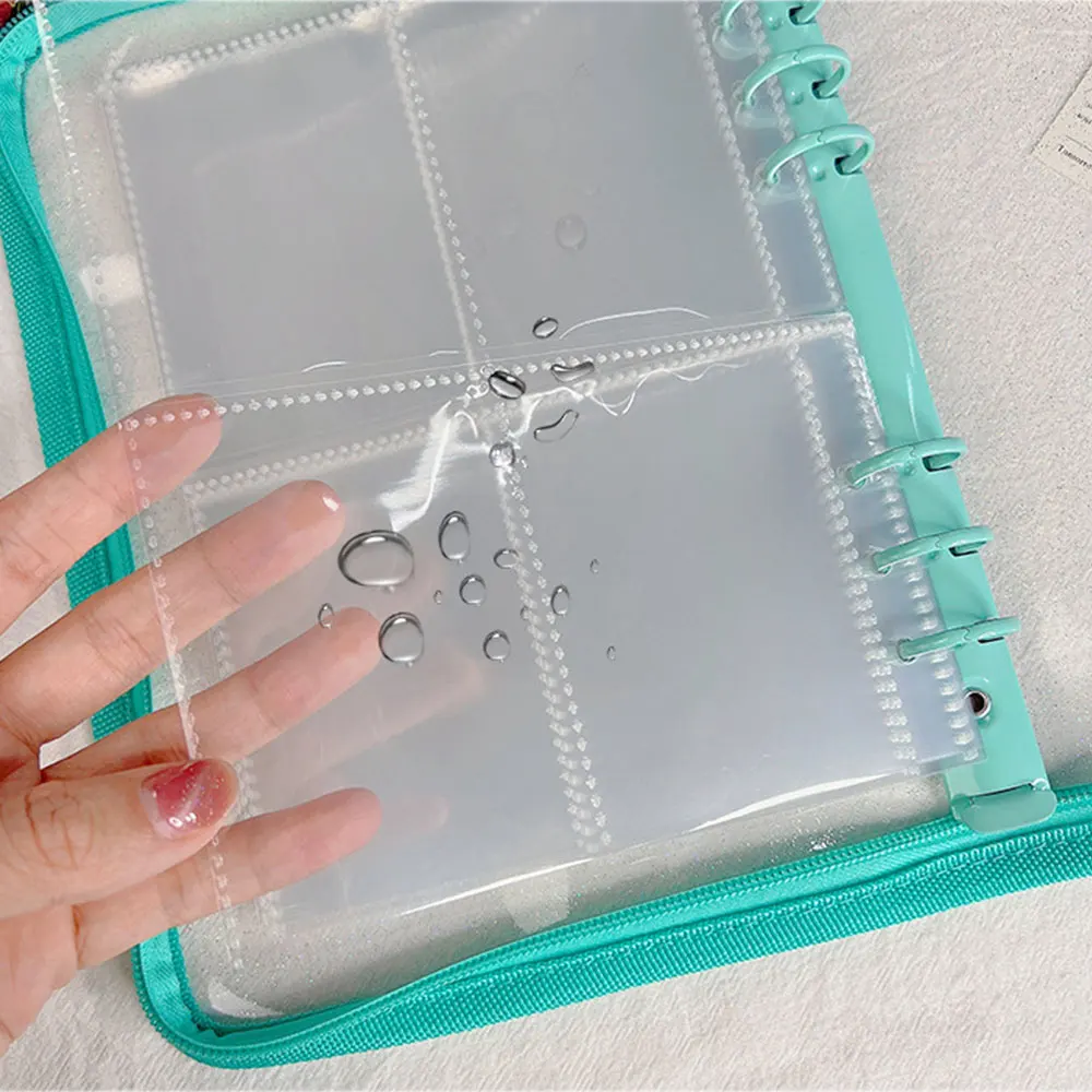 Photo Album Photocard Protector Photocards Collection Photocard Holder Photo Card Holder Trading Card Binder A5 Clear Album Binder Photocards Holder Storage Collesction Sheet Book & Photo Organizer Journal Diary Planner School Stationery