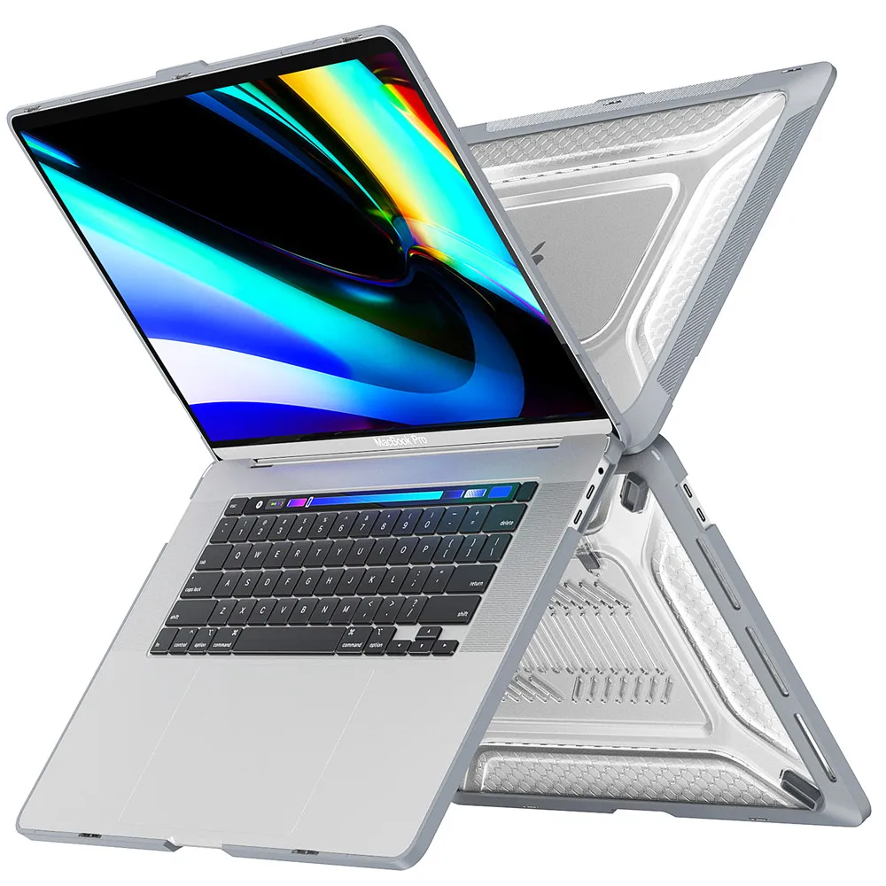 Per Macbook Air 13.6 Custodia M2 2022 Per Macbook Air M1 Chip Pro 13 14 16 Pollici Slim Gommato Tpu Bumper Ub Touch Id A2337 Cover