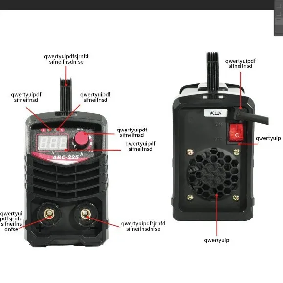 Mini Welding Machine For Home Use ARCMMA120 ARC200 ARC225 ARC300 Portable Electric Welder Suitable DIY Projects And Repairs