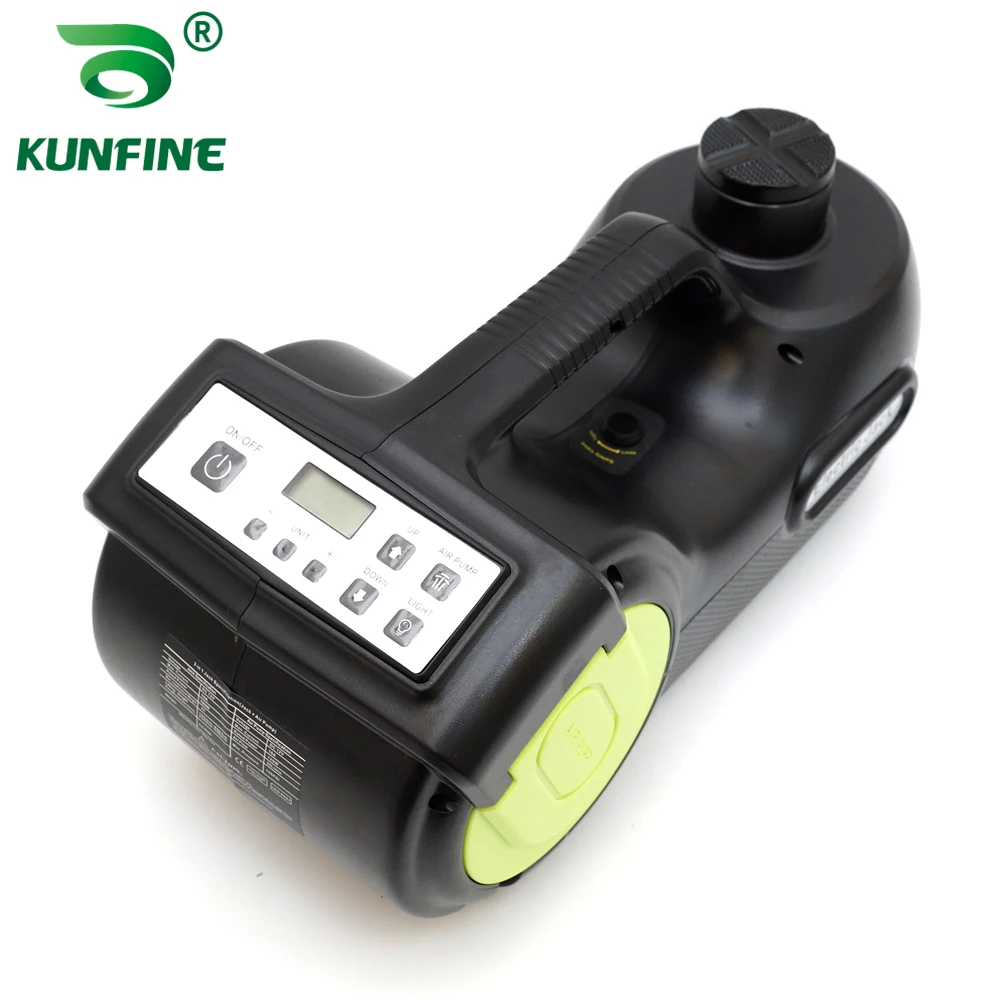 KUNFINE DC 12 В 5 тонн автомобильные электрические шины подъемные гнезда