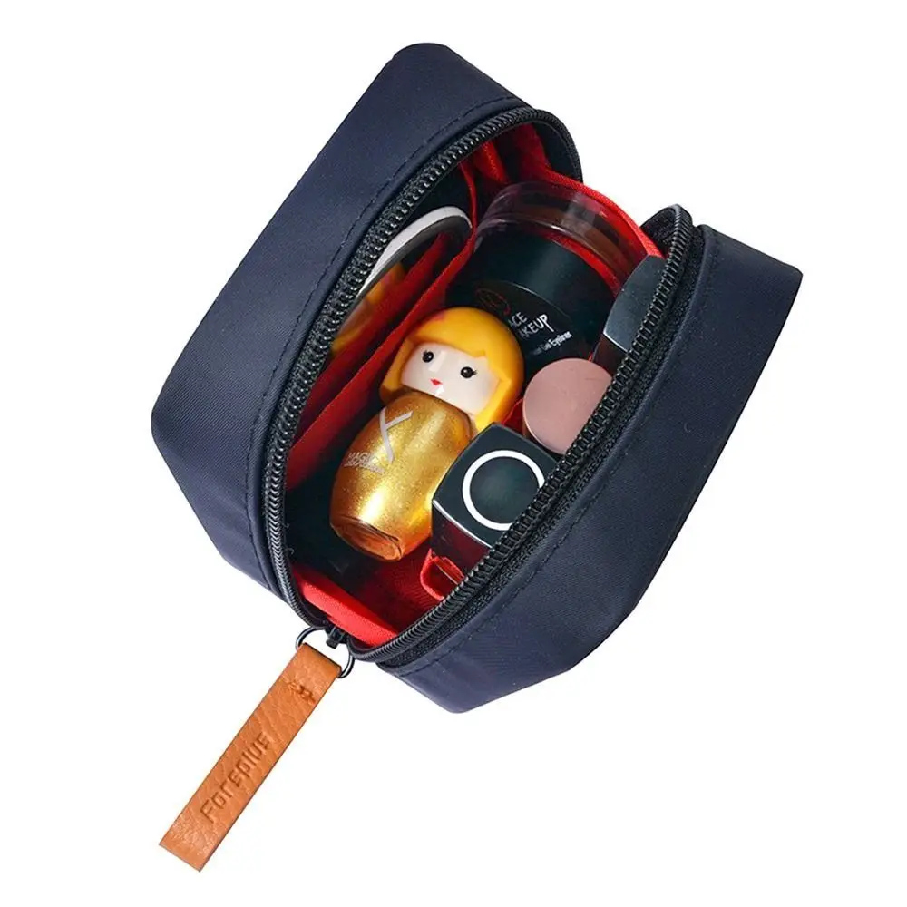 Fashion Multi-Purpose Cosmetic Bag Portable Home Storage Mouth Red Bag Small Coin Bag Outgoing