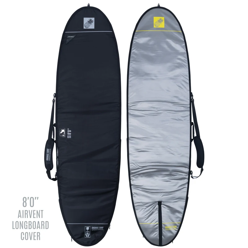 Surfboard Longboard Bag Protect Cover 8'0"(243cm) Ananas Surf Airvent 8ft.0 in. Travel Boardbag