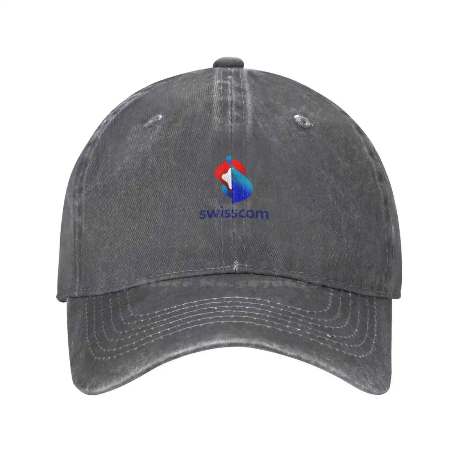 

Swisscom Logo Print Graphic Casual Denim cap Knitted hat Baseball cap