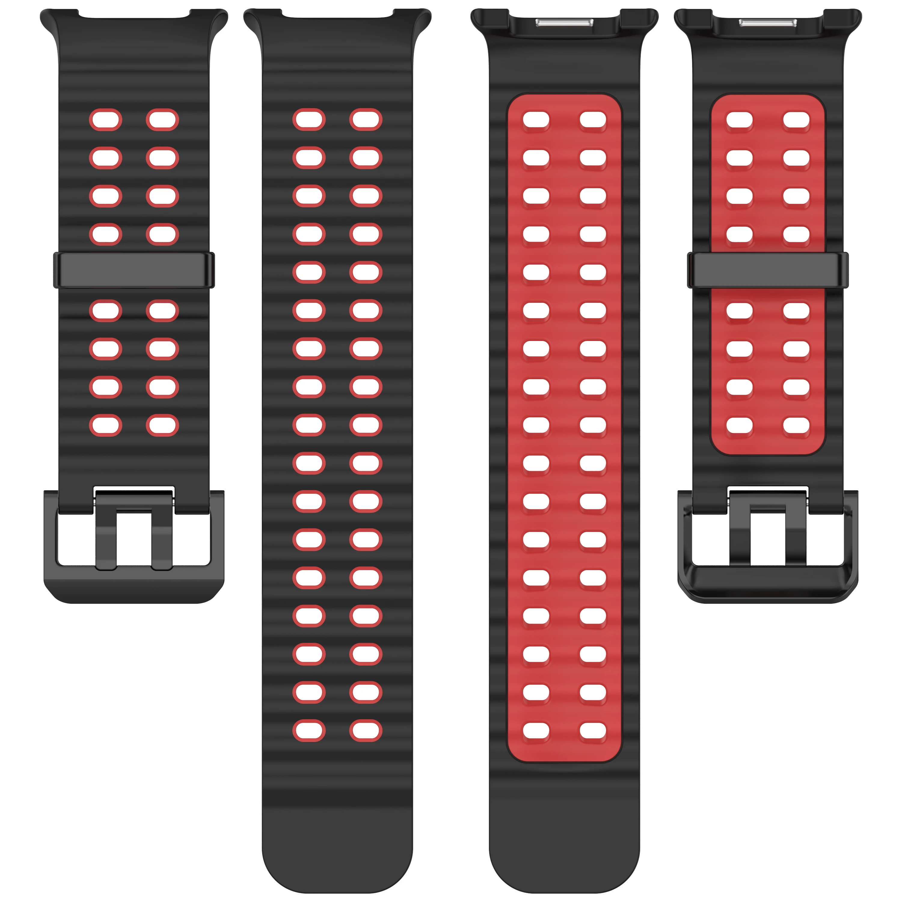 Silicone Watch Strap Texture