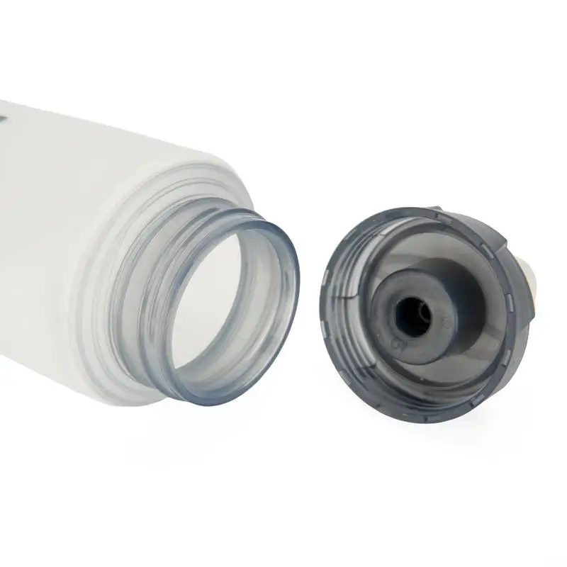 [J] 250/500ml 여름 접이식 스포츠 물병 TPU 러닝 워터컵 휴대용 캠핑 소프트 워터백 (러닝, 사이클링용)
