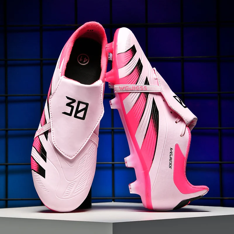 New Original Men Hight-quality Soccer Shoes Cleats Professional Top Quality Non-Slip Kids Football Boots Society Grass Training