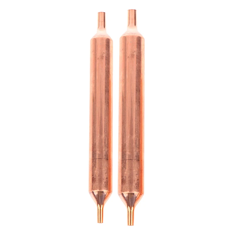 【LM】1pcs Refrigerator Filter Dryer 19mmx130mm For Refrigeration Copper Filter Drier Single Tube Filter Refrigerator Accessories