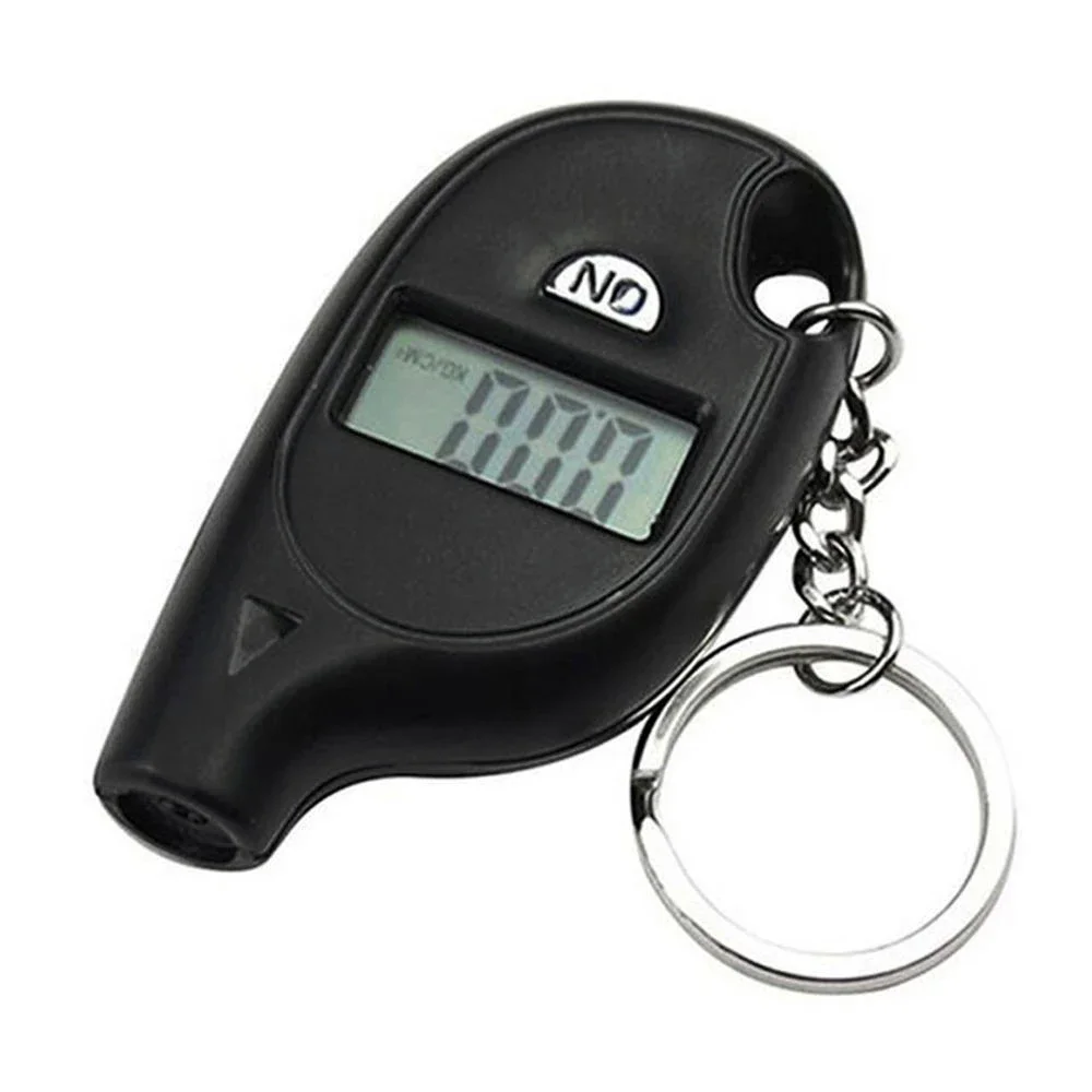 

Auto Motorcycle Tyre Pressure Digital Mini Diagnostic Tool Car Detector Tire Pressure Gauge Keychain Portable LCD Display
