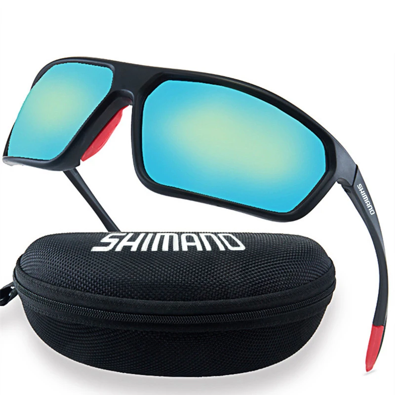 New 2023 Shimano Polarized Sunglasses Driving Shades Male Sun Glasses Camping Hiking Fishing Classic Sun Glasses UV400_voghion.com