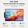 Dopesplay 14.1inch Portable Monitors 1200P FHD IPS Laptop Screen Extender Type-C HDMI For Laptops Switch Game Mac Up 14 to 17.3“ 2
