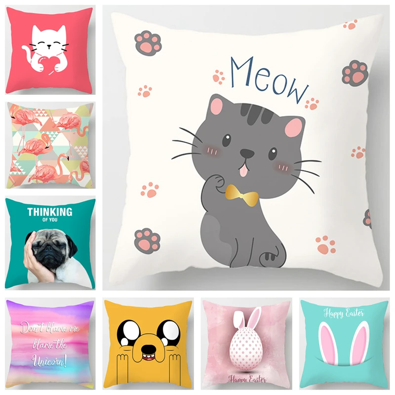 Personalizado da floppa do bebê meme square throw fronha decoração da casa  3d dois lados impressão gato capa de almofada para o sofá - AliExpress