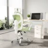 JHK Ergonomic Reclining High Back Mesh Living Room Rocking Gaming Chair Computer Desk Swivel Rolling Lumbar Support Pillow 1