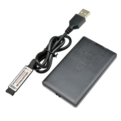 LED 스트립 라이트, USB 3528SMD LED 램프 테이프, 리본 RGB TV 데스크탑 스크린 백라이트 다이오드 테이프, IR 리모컨 LED 스트립 라이트 6