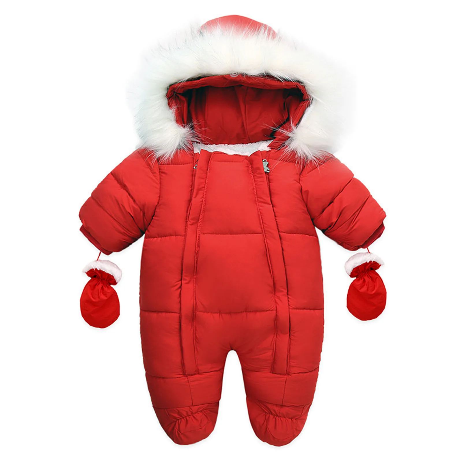 Snowsuit Clothes Snow Baby Boys Outwear Infant Girls Hooded Jacket Wear Snow Pant Kids Toddler Snowmobile 10/12 Boys Clothes