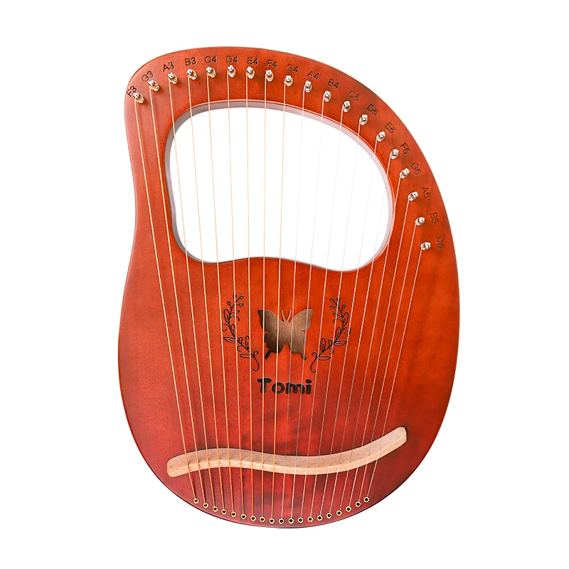 

16 19 String Lyre Harp Wooden Lyre Harp Lira Instruments Xylophone Traditional Chinese String Instruments Jews Harp Thumb Piano