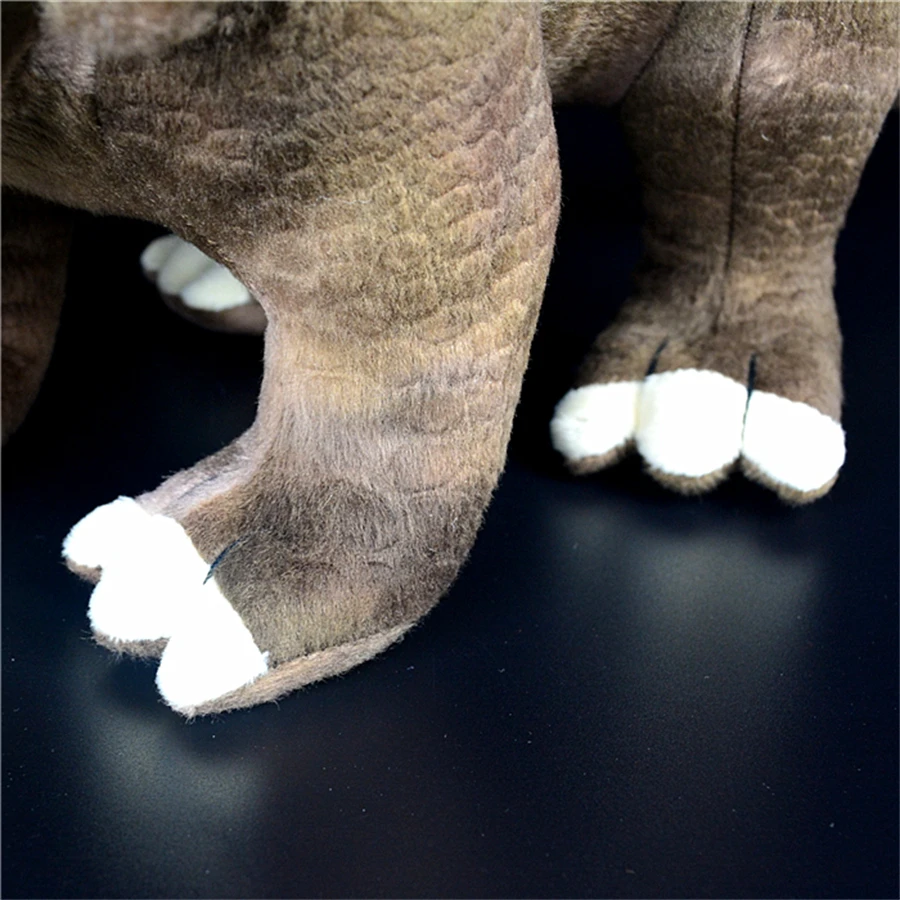 Triceratops High Fidelity Anime Cute Jurassic Plushie Dinosaur Plush Toys Lifelike Animals Simulation Stuffed Doll Kawai Toy Kid 6