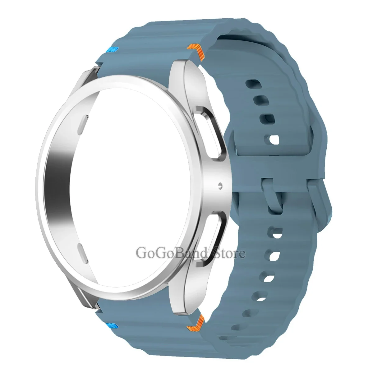 Premium Silicone Sport Band with Protective Case
