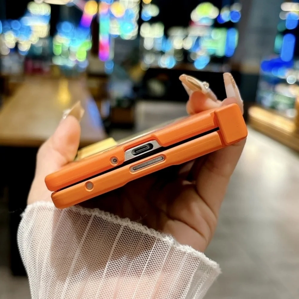 Enhanced Title:  
Gradient Double-Color Magnetic Case for Samsung Galaxy Z Fold - MagSafe Wireless Charging Compatible