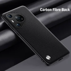 Elegant Shock-Absorption Leather Phone Case for Huawei  Nova 10 (Carbon Black)