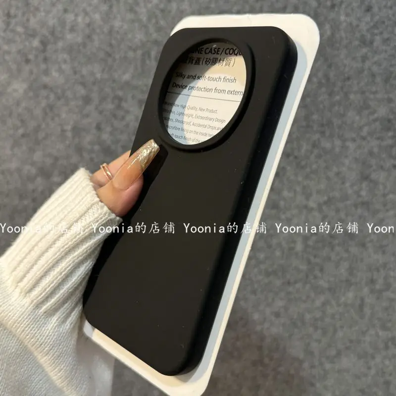 Liquid Silicone Soft Case – Skin-Friendly Back Cover in Fresh Design