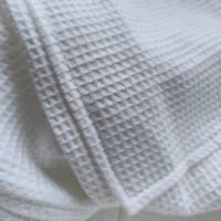 AHSNME Custom Logo Bathrobe Soft Waffle Customized Bathrobes for Beauty Clinic Monogram Anniversary Gift 4