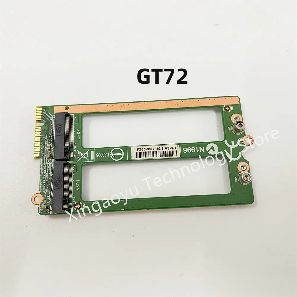 

Original For MSI GT72 GT72S 2QD MS-1781 Laptop SSD Hard Disk Card Slot MS-17812 REV 1.0 100% Test OK