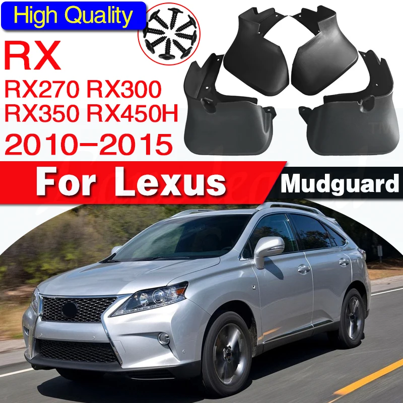 

Car Mud Flaps For LEXUS RX RX270 RX300 RX350 RX450H 2010-2015 Splash Guards Mudflaps Mudguards Accessories